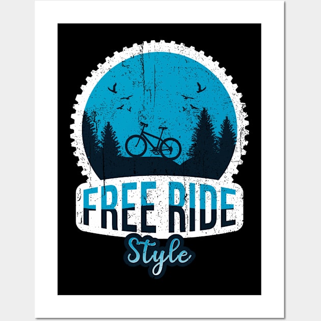 Free ride style Wall Art by Hanadrawing